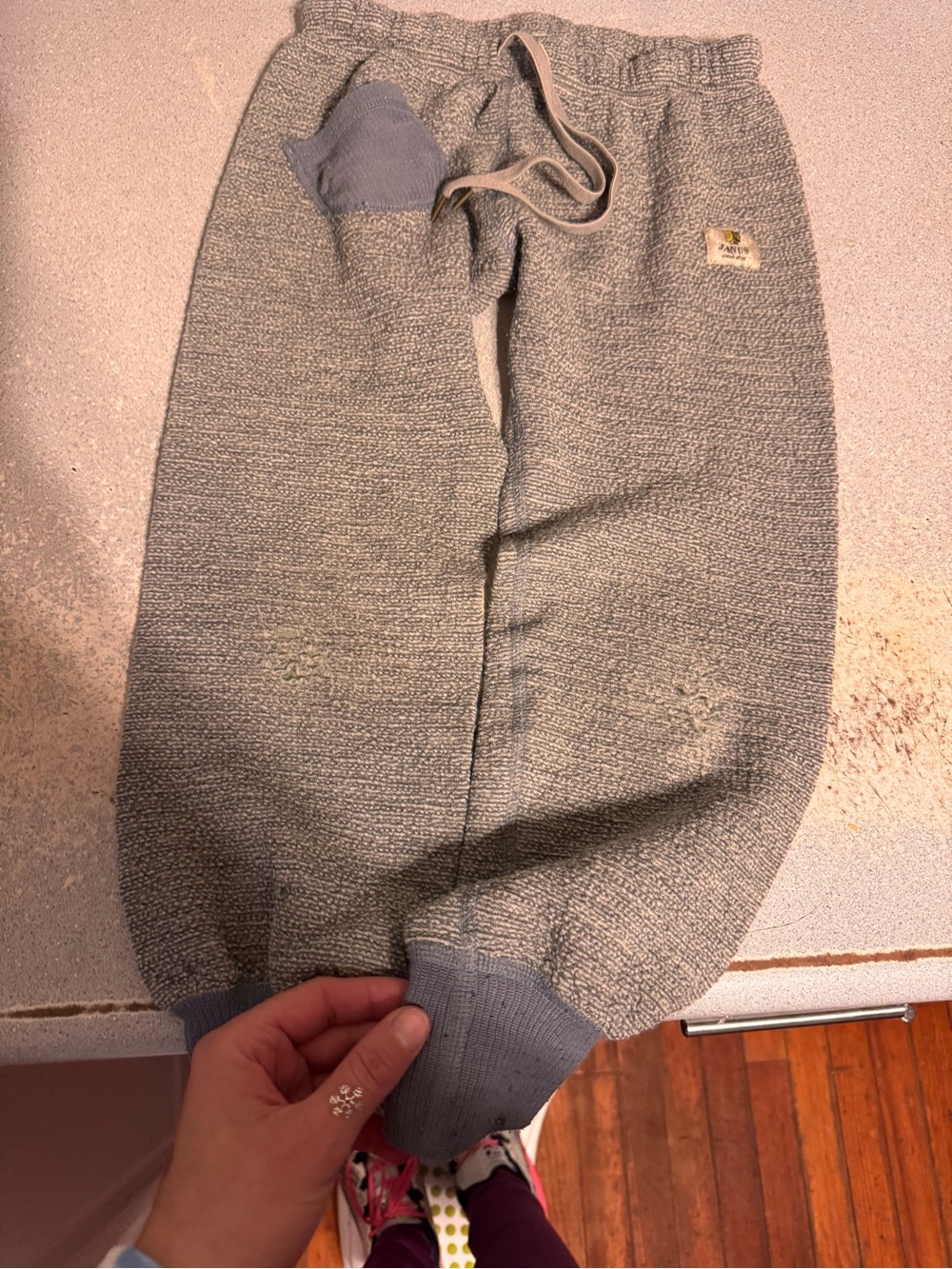 Rare Janus Merino Wool blend Sweatpants eu 130 girls 7 - Picture 3 of 10